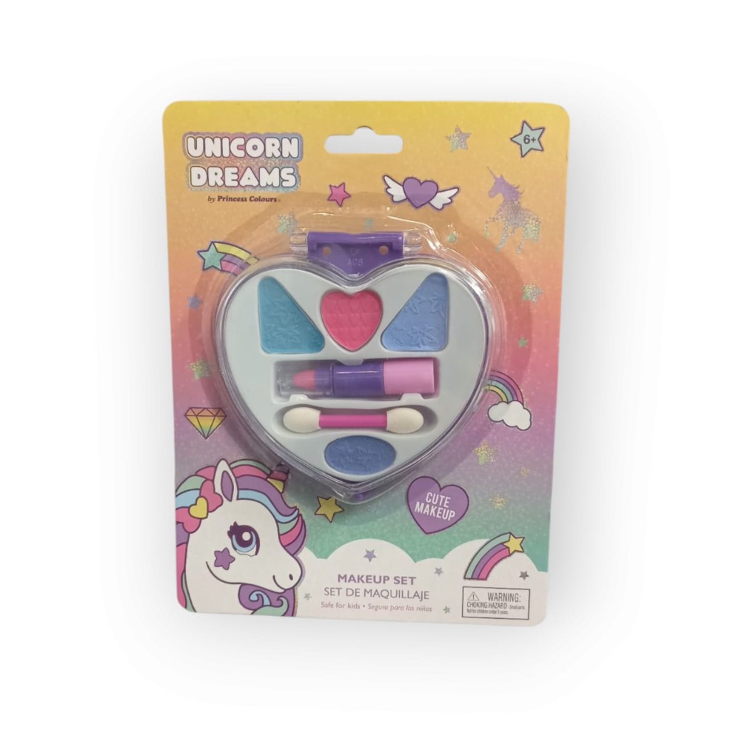 MAQUILLAJE SET CORAZON UNICORN DREAMS